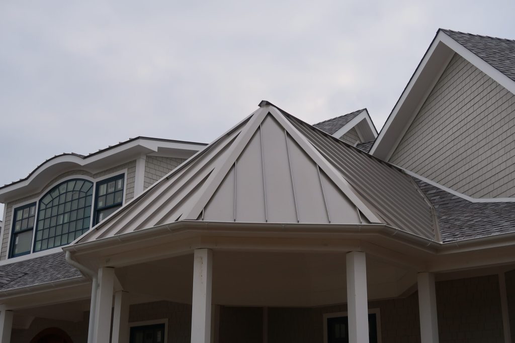 Champagne Metal Roof