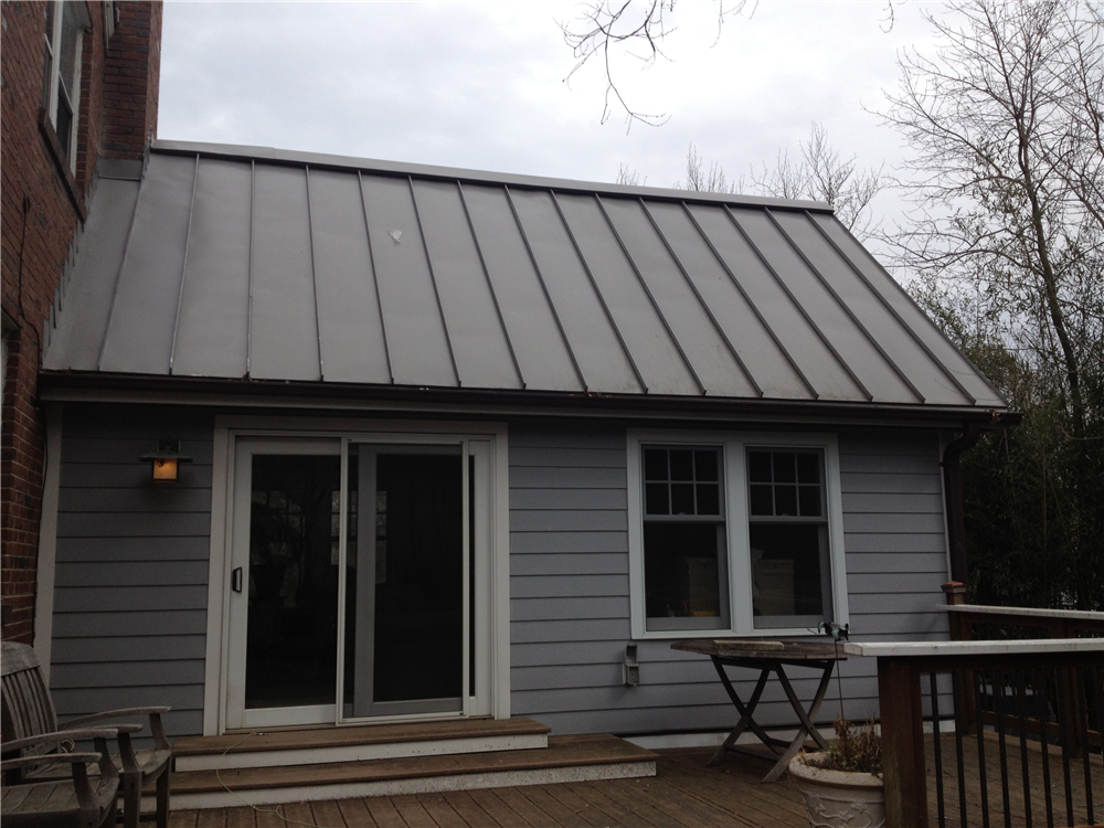 Houses With Charcoal Gray Metal Roofs