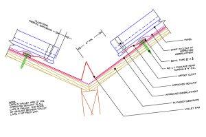 Standing Seam Metal Roof Eave Detail