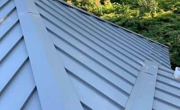 Standing Seam Metal Roof Slope Transition