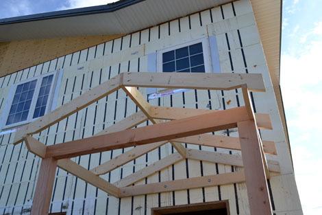 Attaching Gable Roof To Side Of House
