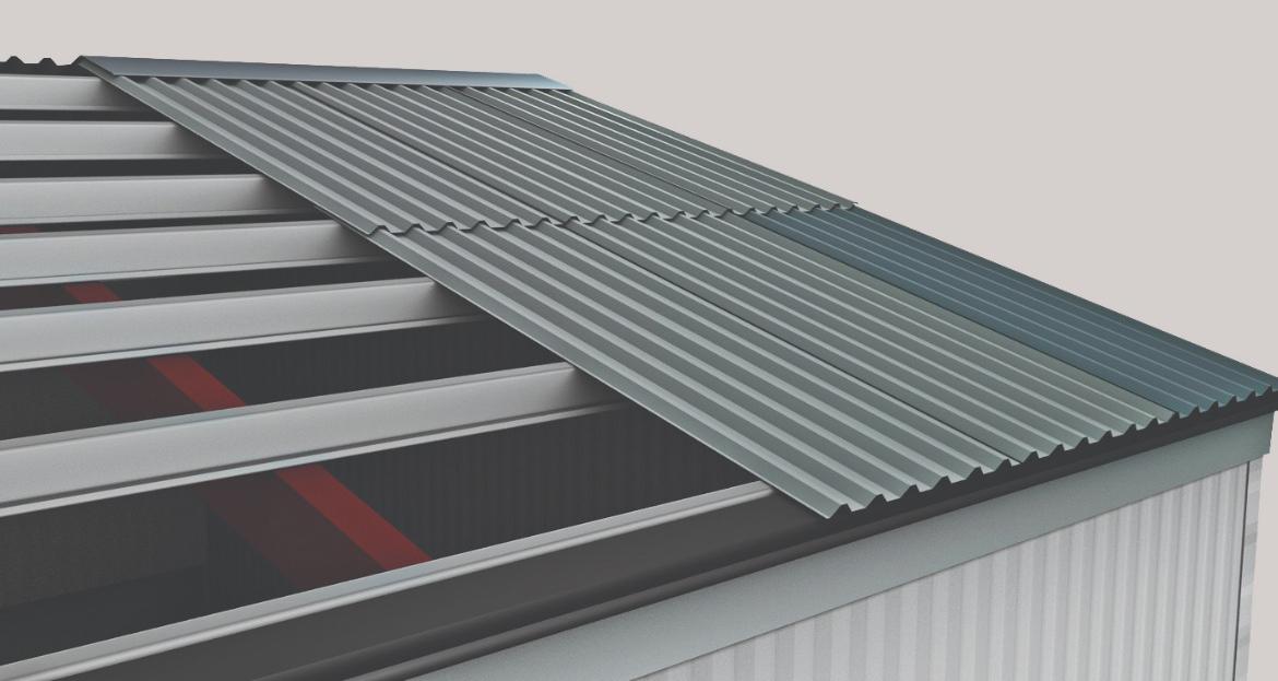 Enhancing Durability and Aesthetics with Overlapping Metal Roofing