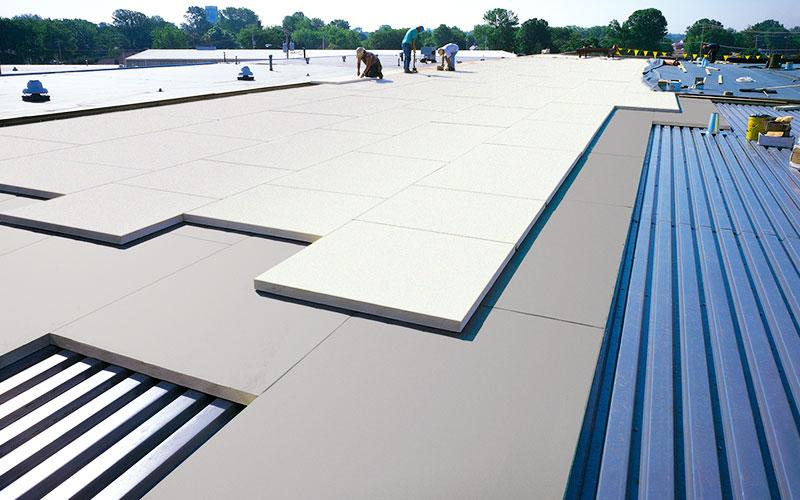 Polyiso Roof Insulation Installation