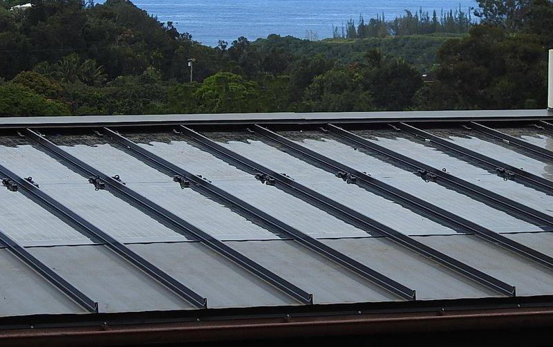 Solar On Standing Seam Metal Roof