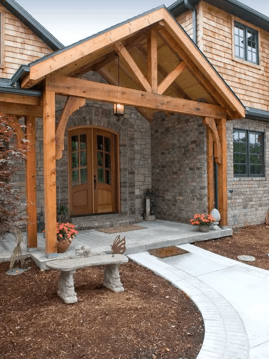 How To Build Gable Porch Roof