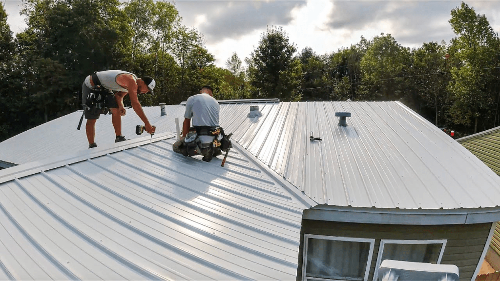 Putting Metal Roof On Mobile Home