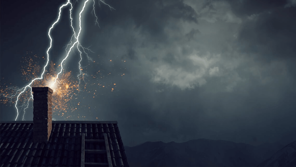 Lightning And Metal Roofs