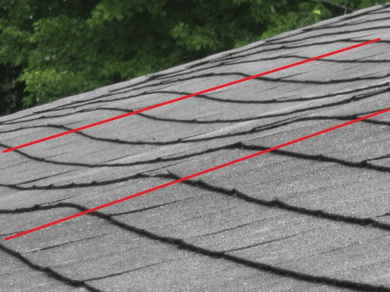 New Roof Shingles Buckling