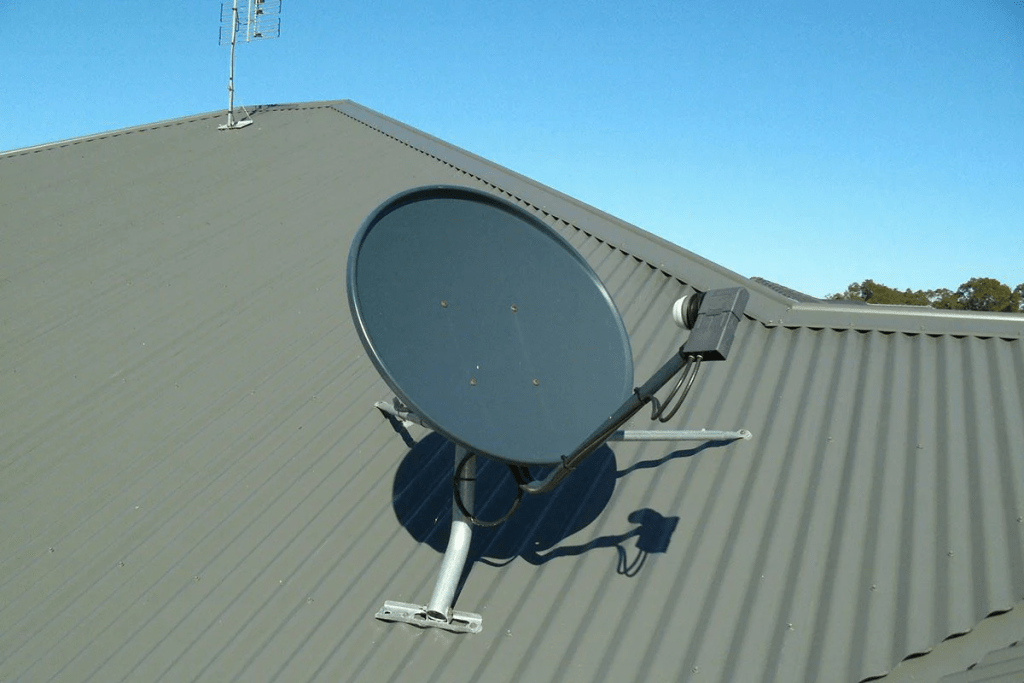 Install Satellite Dish On Roof