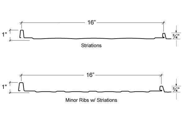 Standing Seam Metal Roof Specifications