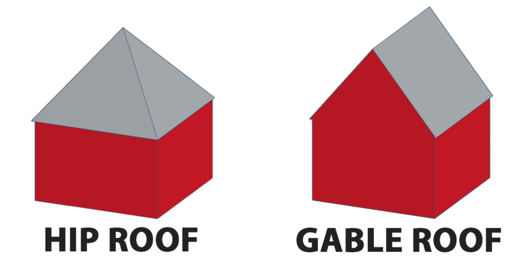 Gable Roof Vs Hip Roof