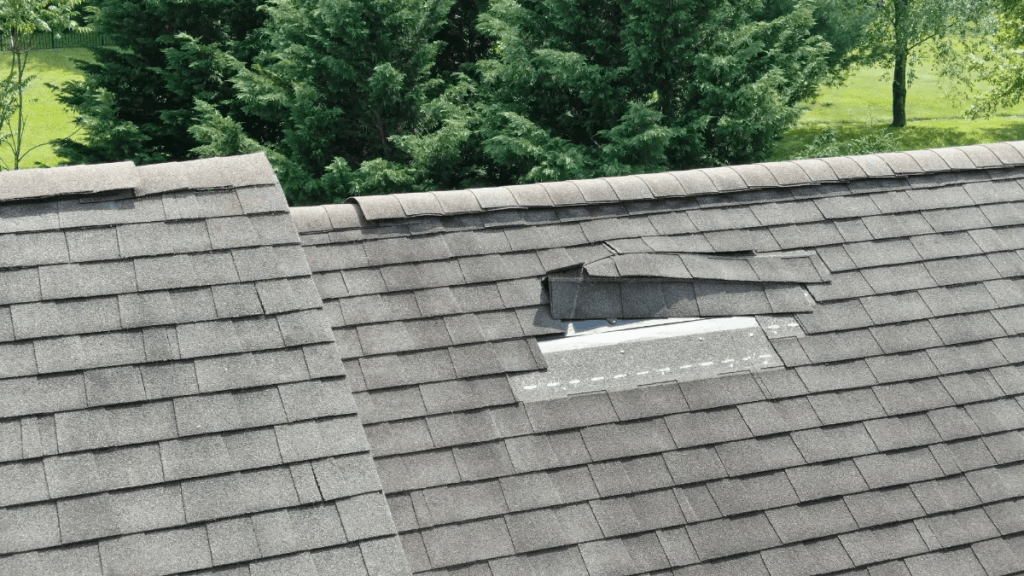 Lost Shingles On Roof