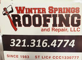 Winter Springs Roofing and Repair Services for Your Home