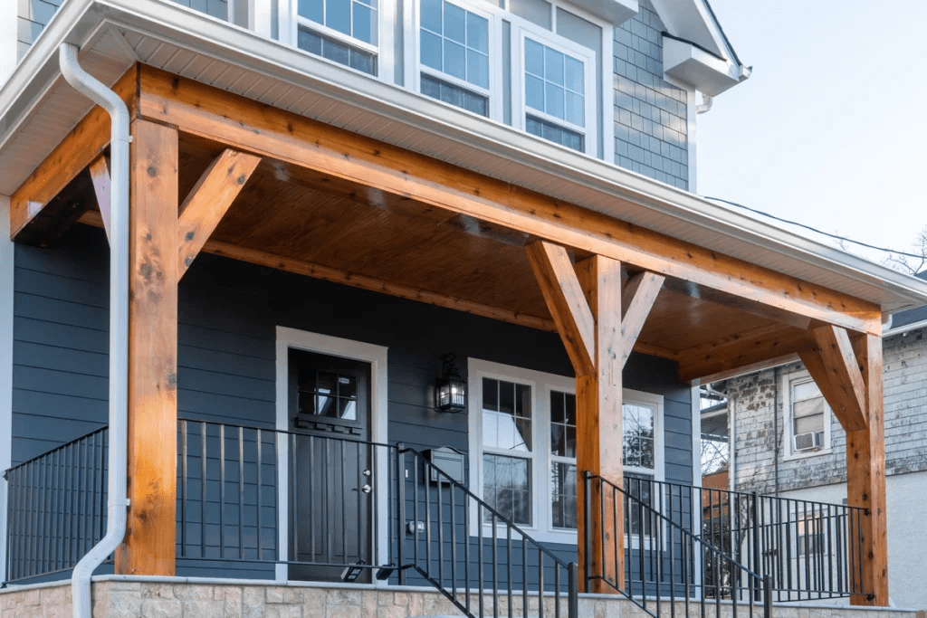 How To Add A Front Porch Roof To Existing House