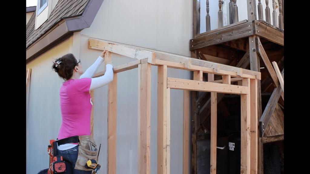 How To Build A Lean-To Roof On Side Of House