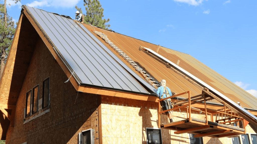 How To Install A Metal Roof On A New House