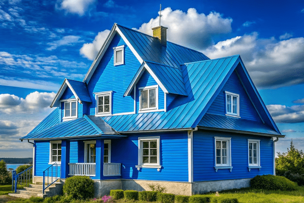 Blue Roof Indicates Royalty And Gives This House Its Name: The Symbolism, Design, and Impact