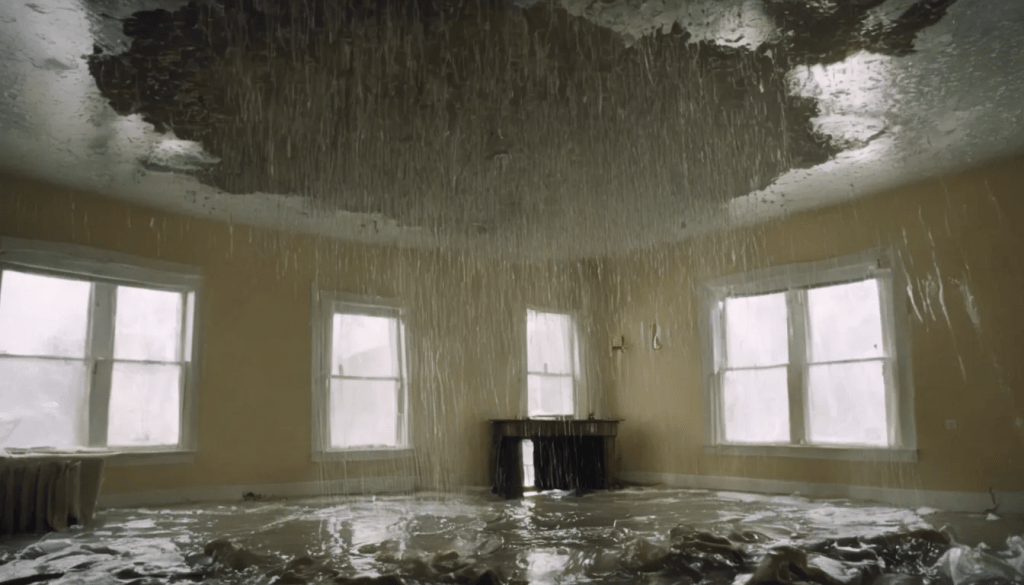 Dream Of Leaky Roof In Bedroom In Large Old House