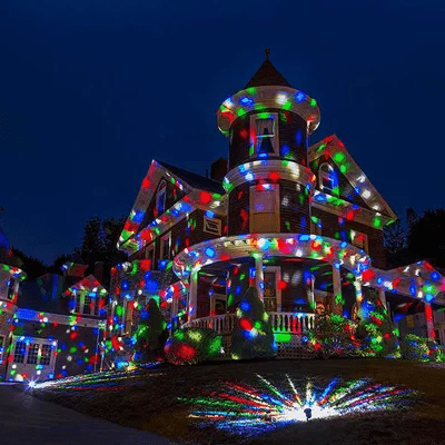 Do Christmas Light Projectors Work On House With Slanted Roof? A Complete Guide for Homeowners