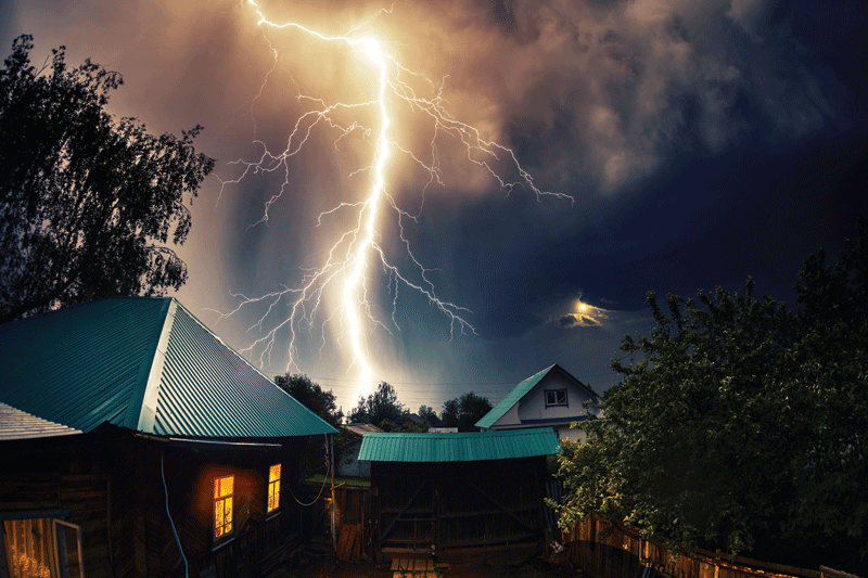 Do Houses With Metal Roofs Get Hit By Lightning More? Uncovering the Facts About Metal Roofing and Lightning Strikes