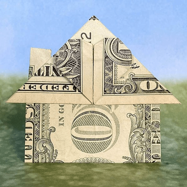 House With Roof And Front Door Made Froma Dollar Bill: Symbolism, Art, and Value