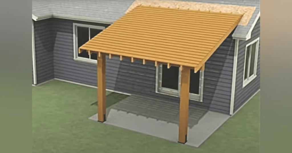 How To Connect Deck Roof To House Of Roofs Together