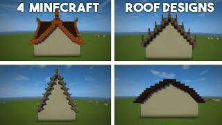How To Fit A Roof On Any Shape House Minecraft