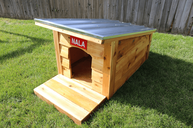 How To Put A Metal Roof On A Dog House