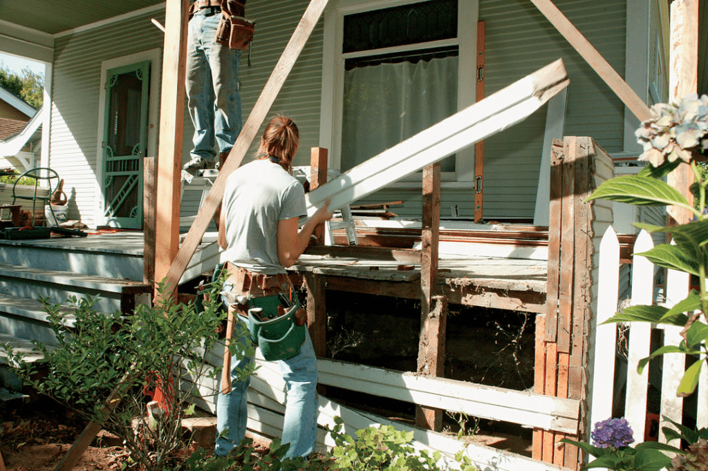 How To Replace A Front Porch Roof Onan Old House