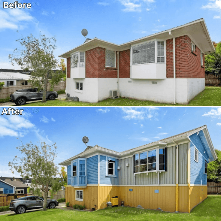 How To See Different Colors On House Exterior And Roof
