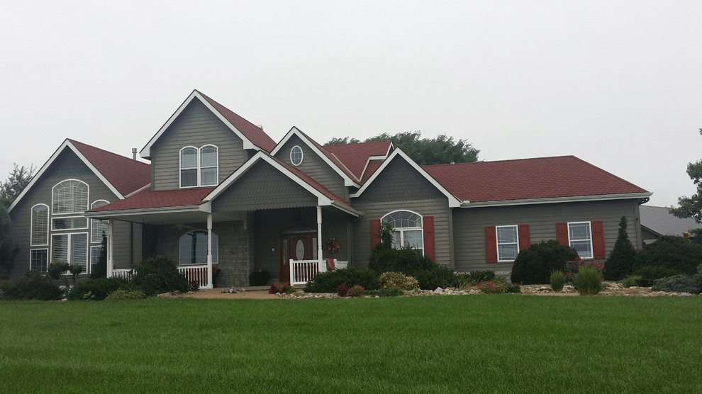 I Want To Paint House Gray But Roof Is Red