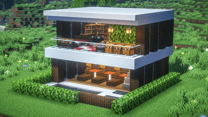 How To Build A Simple House In Minecraft Flat Roof: Step-by-Step Guide for Beginners
