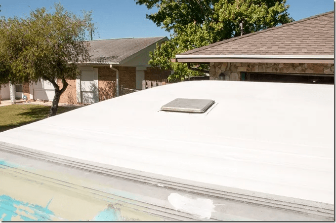 Is Hous E Aluminum Fibered Roof Coating Good For RV