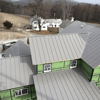 Metal Roofed Walkways Built on Houses in Rutland VT Area