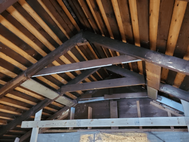 Old House Used 2×4 for Roof Rafters: How to Insulate It Right