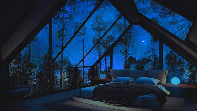 Rain On A Glass Roof At Night In A House: Beauty, Challenges & Care