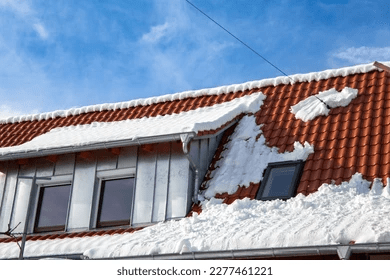 The Roof Of A House Is Partially Covered In Snow – Causes & Solutions