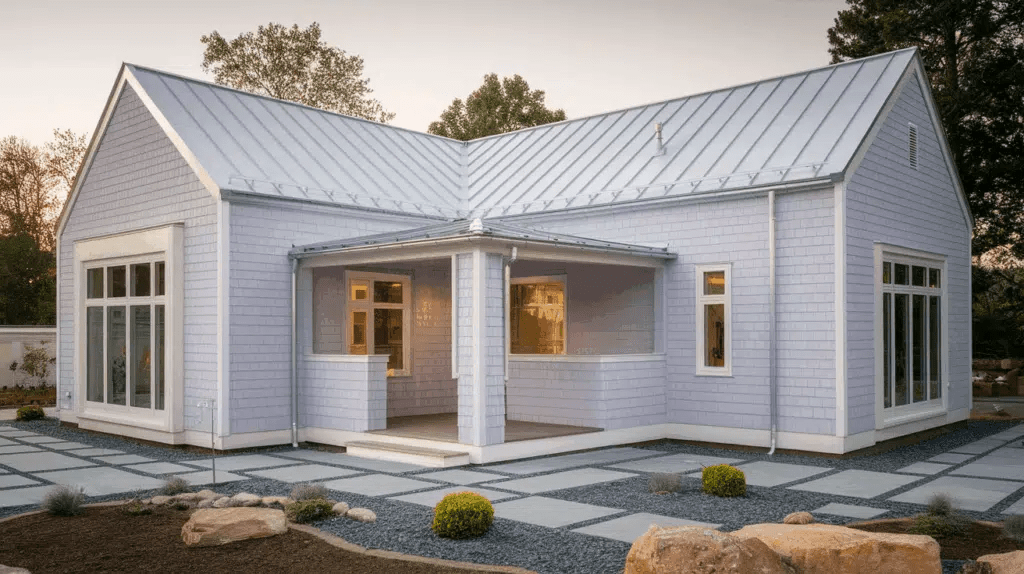 What Color Do I Paint My House With Silver Roof? Best Exterior Ideas