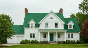 What Color Roof Looks Good With A Green Color House