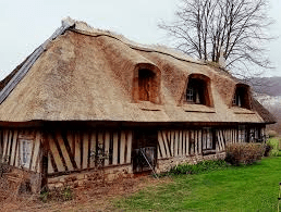 What Is A Thatched Roof Country House Called In French?