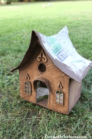 How To Make A Roof For A Fairy House (Easy DIY)