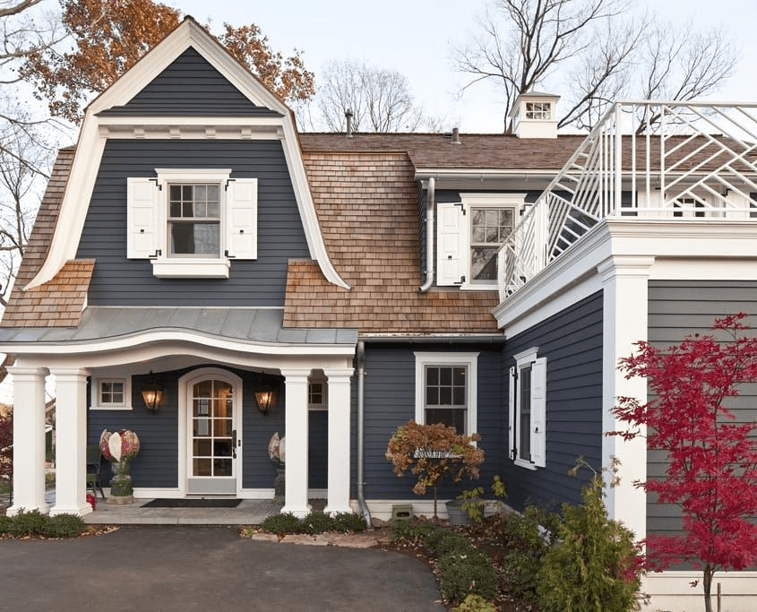 What Color House Paint Goes With A Brown Roof?