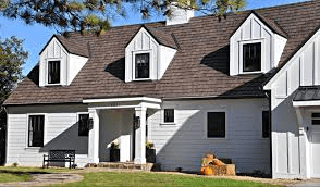 Best Trim Color For White House With Tan Roof